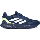Adidas Sportschoen 'Runfalcon 5' donkerblauw / limoen / wit