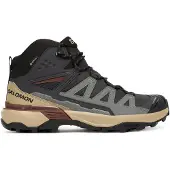 Salomon , model L47743300, in de kleurencombinatie Phantom/Desert Tan/Rum Raisin, maat 44 2/3
