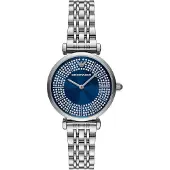Giorgio Armani AR11627 Dames Horloge - Zilverkleurig