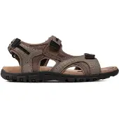 Geox Wandelsandalen 'Strada' beige / donkerbeige / geel / zwart