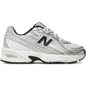 New Balance Sneakers laag '740' zwart / zilver / wit