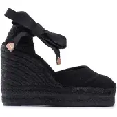 Castañer Espadrilles 'Carina' zwart