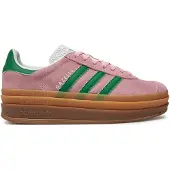 Adidas Sneakers laag 'Gazelle Bold' groen / oudroze / wit