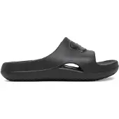 Under Armour Locker V badslippers zwart Jongens/Meisjes Rubber - maat 37.5