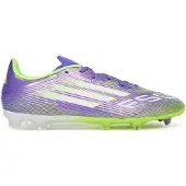 Adidas Voetbalschoen 'F50 League' lila / donkerlila / zilver / offwhite