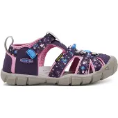 Keen Sandalen 'SEACAMP II CNX' azuur / geel / braam / wit