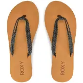 Roxy Teenslipper 'Costas II' zwart