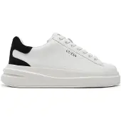 GUESS Sneakers laag 'Elbina' zwart / wit
