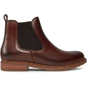 Tamaris Chelsea boots donkerbruin
