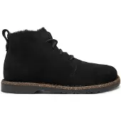 Birkenstock Veterlaarsjes zwart