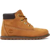 Timberland Meisjes Boots Pokey Pine 6in Boot Kids - Camel - Maat 21