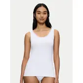 Triumph Dames Hemd Feel of Cotton | Maat: 38 | Kleur: Wit