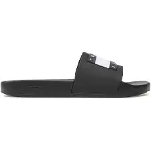 Tommy Hilfiger Muiltjes 'Essential' navy / rood / zwart / wit