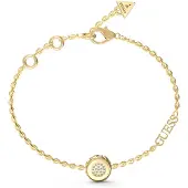 GUESS Armband Stylish Coin Bracelet Yellow Gold Goudkleurig