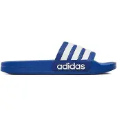 Adidas Muiltjes 'Adilette' navy / wit