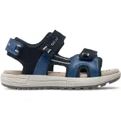 Geox SANDAL ALBEN JONGENS Sandalen - MARINEBLAUW/DONKERBLAUW - Maat 29