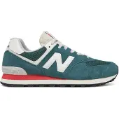 New Balance Sneakers laag '574' smaragd / wit