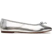 Geox MARSILEA DAMES Ballerina's - ZILVERKLEUR - Maat 41