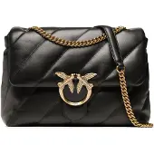Pinko Schoudertas 'LOVE BIG PUFF CL. SHEEP NAPPA 100037 A0F2' zwart