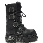 New rock Veterlaarzen 'M-373-S4' zwart
