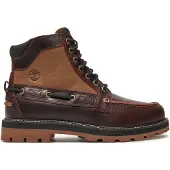 Timberland Laarzen 'Britton Road' ombergrijs / donkerbruin