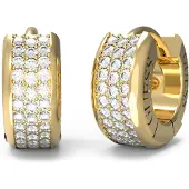 GUESS Oorbellen 'PAVE MINI HUGGIES' goud