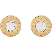 Tommy Hilfiger Oorbellen goud / transparant