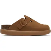 Scholl Klomp Women Fae Chunky Suede Q Cognac-Schoenmaat 39