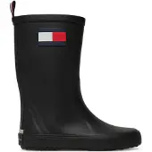Tommy Hilfiger Regenlaarzen 'RUDY' marine / rood / zwart
