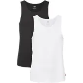 Levi's Shirt 'Pride Rib Tank - 2 Pack' zwart / wit