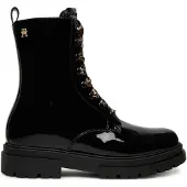 Tommy Hilfiger Meisjes Boots 34026 - Zwart - Maat 38