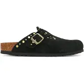 Birkenstock Muiltjes 'Boston Rivet LEVE' zwart