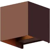 Calex Wandlamp Bari Roest 10 X 10 X 10 Cm