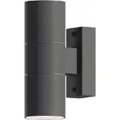 Calex Wandlamp Turin Antraciet 10,8 X 6 X 17 Cm