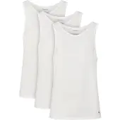 Calvin Klein Tanktop met ribboorden in een set van 3 stuks
