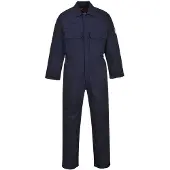 Portwest BIZ1 Vlamvertragende overall, Bizweld kwaliteit, marineblauw, maat XXXL, lange uitvoering