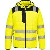 Portwest Pw3 Square Baffle Jack T165 Hi-vis Winddicht Waterafstotend Uv-bescherming | Maat: 3XL