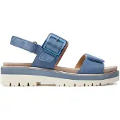 Ara -Dames - blauw licht - sandalen - maat 36