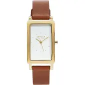 Skagen HAGEN SKW3097 Dames Horloge 22 mm - Bruin