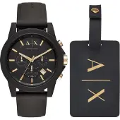 Armani Exchange Analoog horloge 'AX7105' goud / zwart