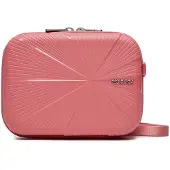 American Tourister Starvibe Cross Over sun kissed coral hardcase koffer crossbody dames