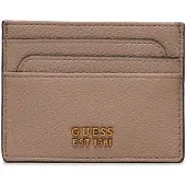 GUESS Cosette SLG Card Holder Dames Portemonnee - Taupe