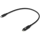 Ubiquity UACC-Cable-USB-100W-0.3M-BK USB-kabel 0,3 m USB C Zwart, Grijs