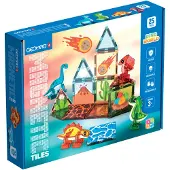 Geomag Magnetic Tiles Dino World Construction Game Veelkleurig