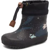Bisgaard Regenlaarzen navy / nachtblauw / mintgroen / rosa