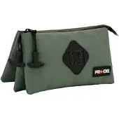 KARACTERMANIA Smart Khaki Pro Dg Triple Pocket Pencil Case Groen Man