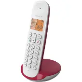 Logicom Iloa 150 - Snoerloze telefoon met nummerherkenning - DECT\GAP - 3-weg geschikt voor oproepen - framboos