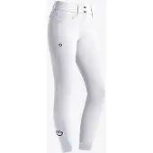 Cavalleria Toscana American Breeches w/Back Pocket Dames S Wit