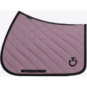 Cavalleria Toscana Diamonds & Lines Quilted Zadeldek Pony Navy