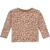 s.Oliver Shirt donkerbruin / roestrood / wit